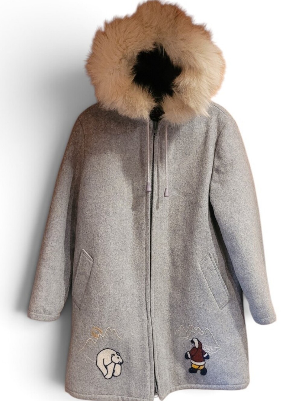 Vintage Inuit 3 In 1 Parka Sz L/XL